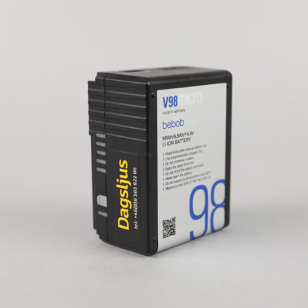 Battery BEBOB 98Micro, D-TAP, USB, V-lock (98Wh)