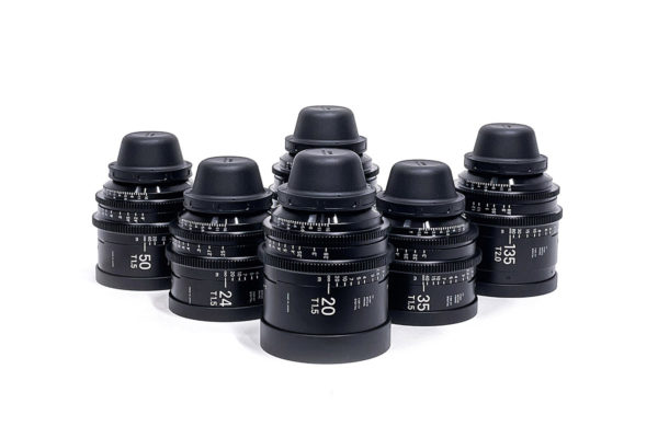 SIGMA Cine Prime FF Lens Kit